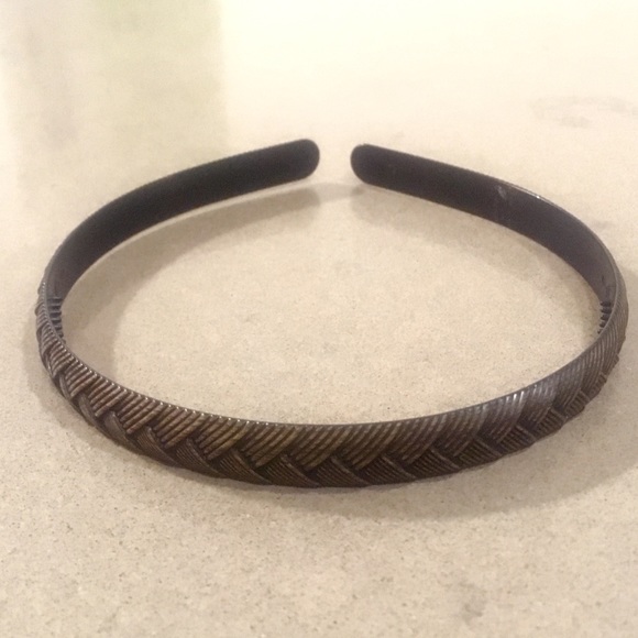 J. Crew Accessories - NWOT- J.Crew brown woven pattern headband